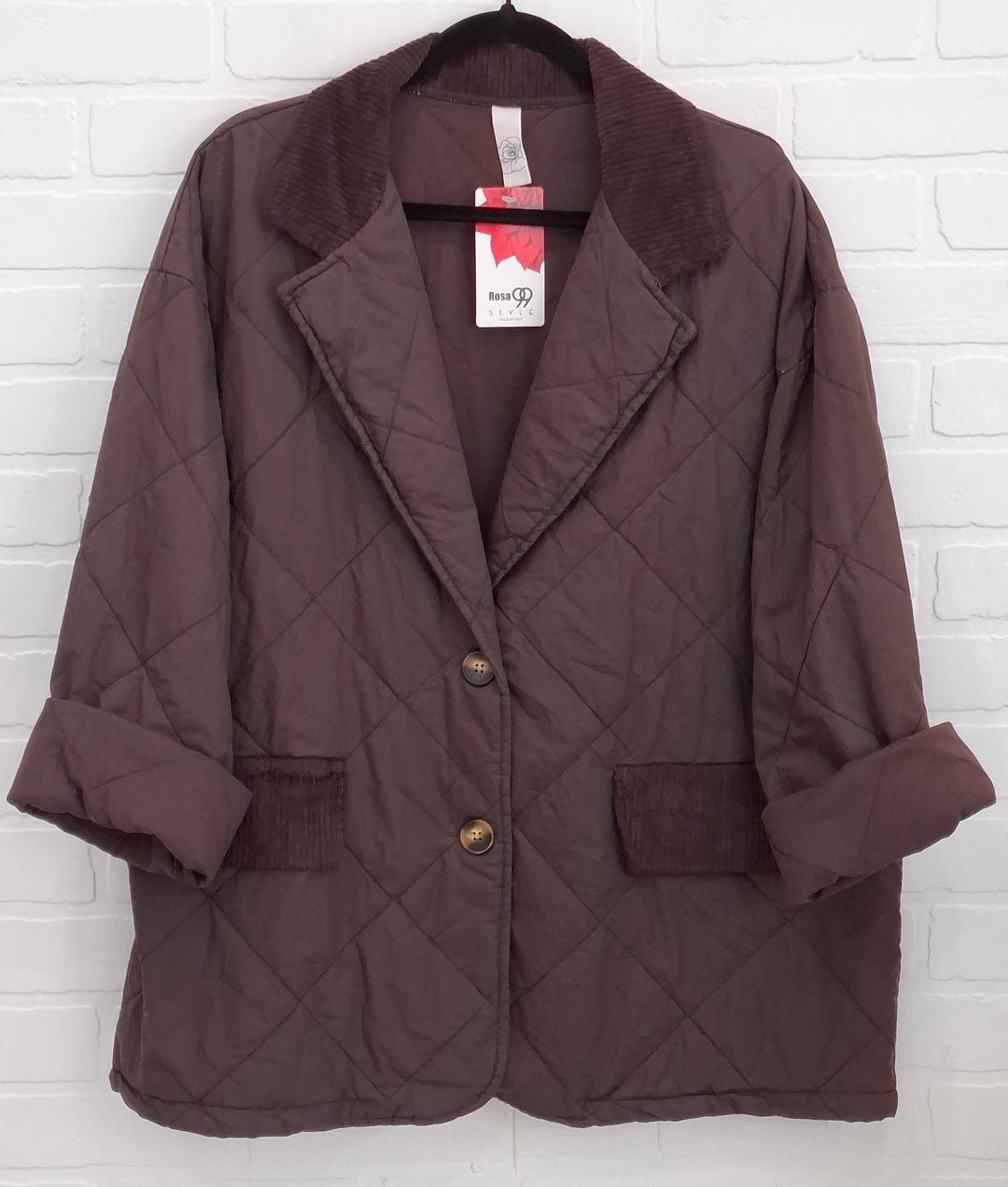 Rosa Oversized Quilted Blazer