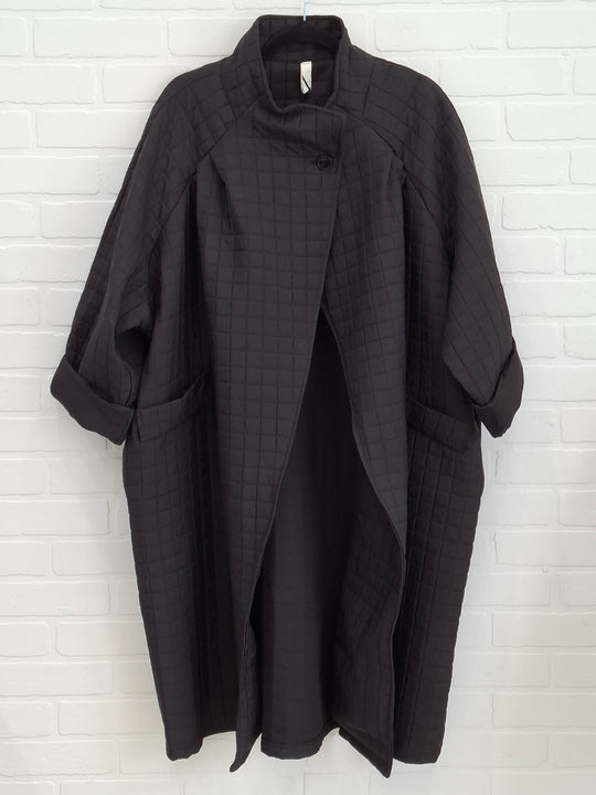 Lux Luna Trendy Quilted Long Coat