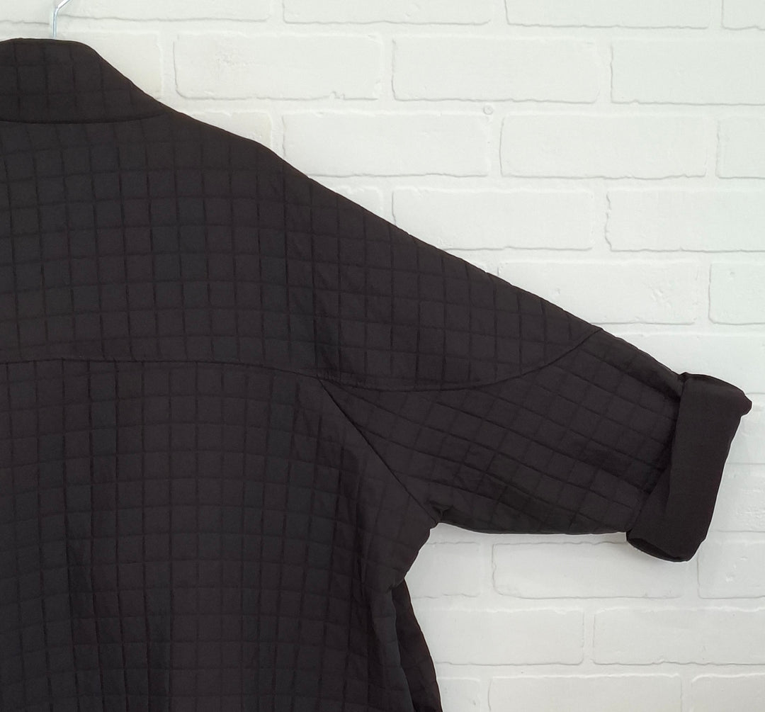 Lux Luna Trendy Quilted Long Coat