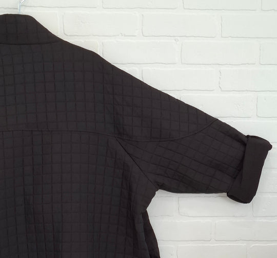 Lux Luna Trendy Quilted Long Coat