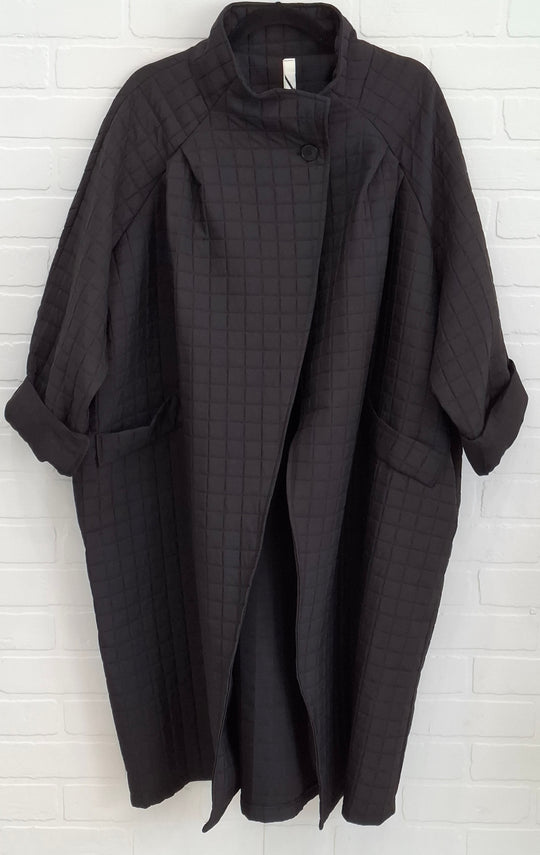 Lux Luna Trendy Quilted Long Coat