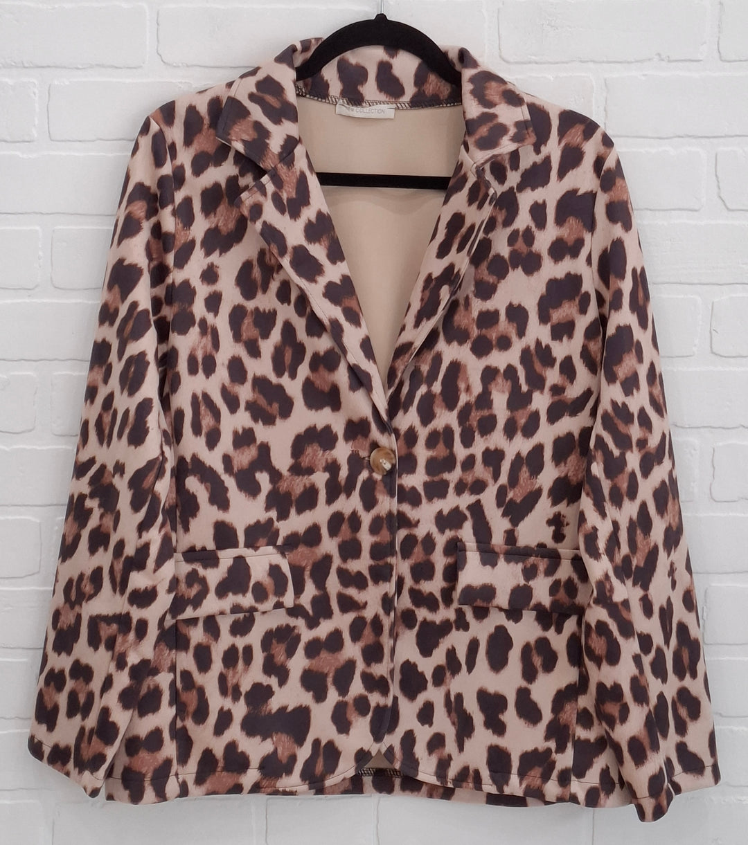Animal Print Blazer