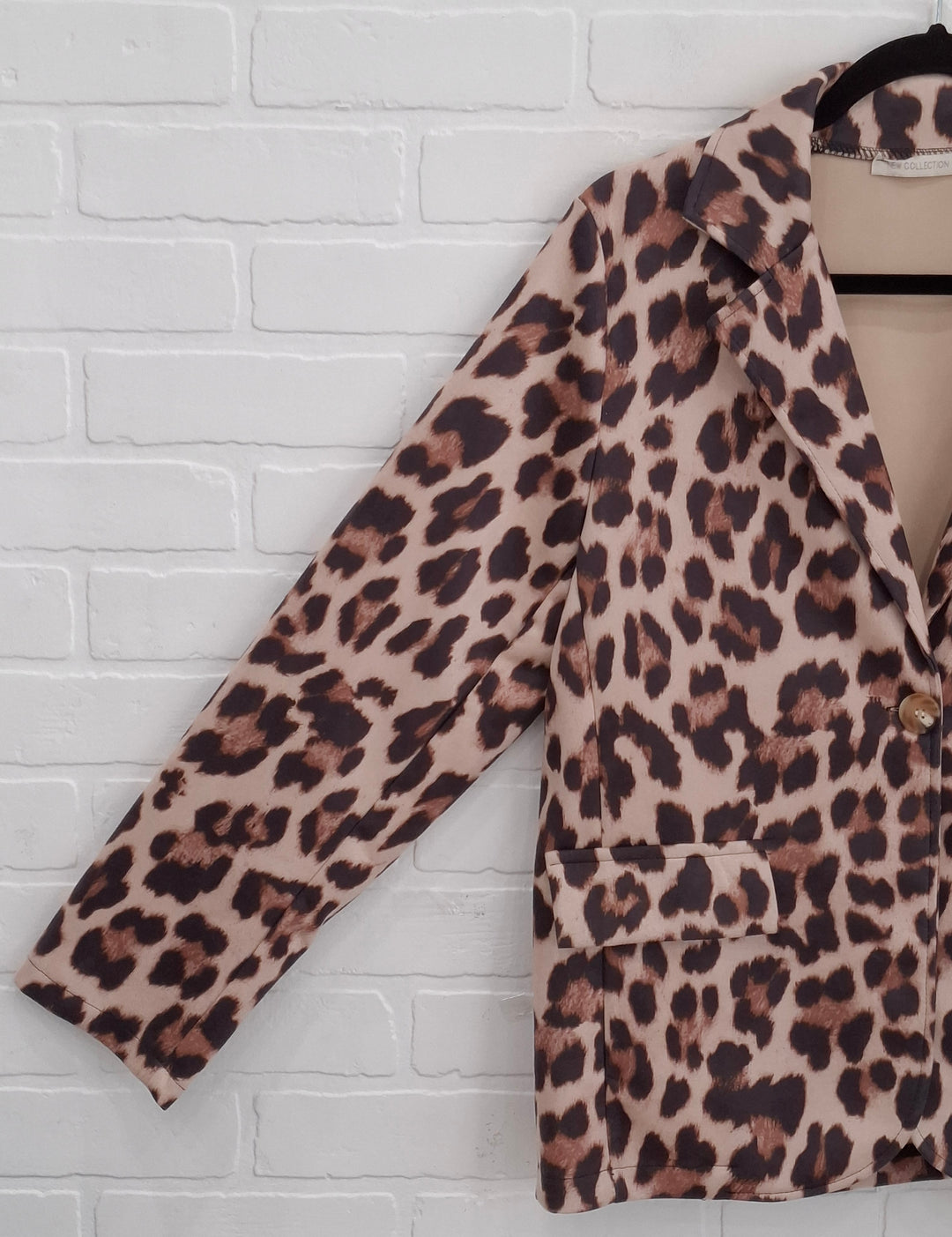 Animal Print Blazer
