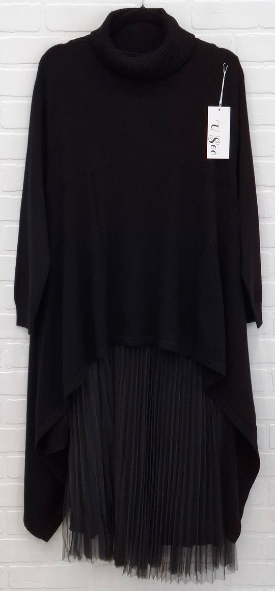 U See Knit & Tulle Dress