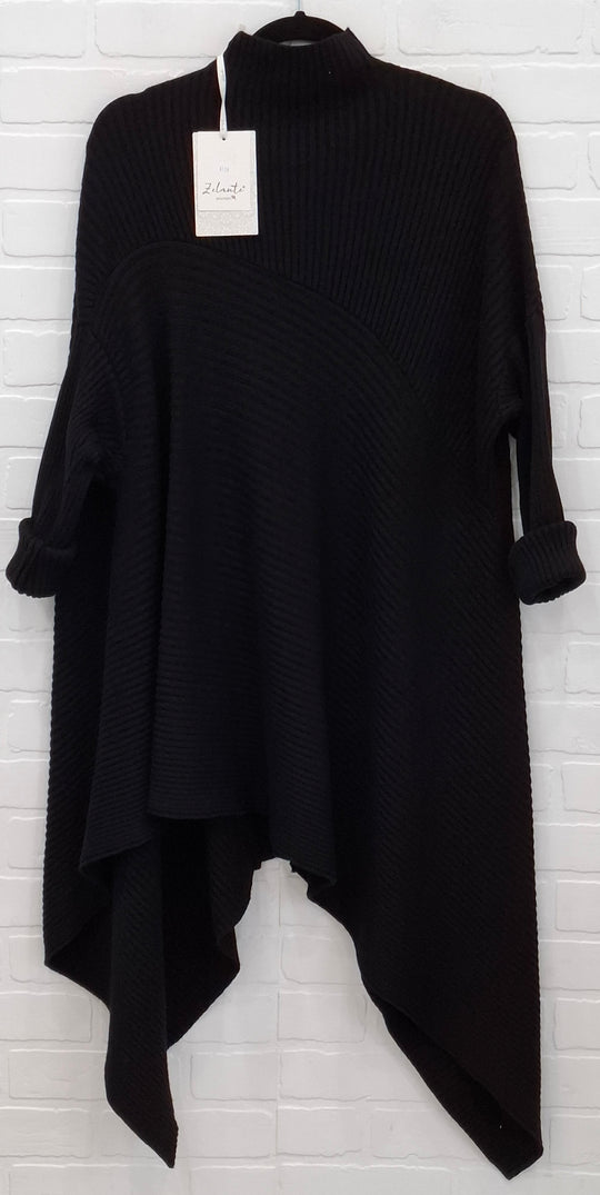 Long Assymetrical Sweater