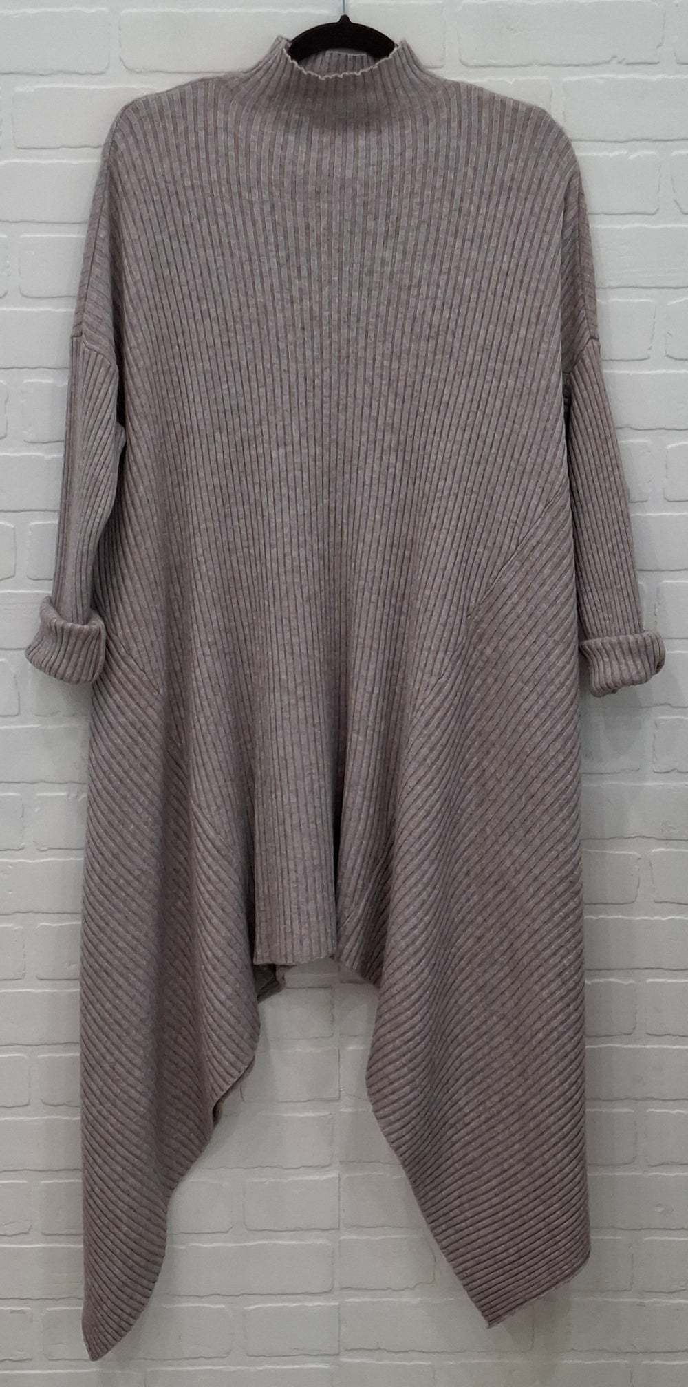 Long Assymetrical Sweater