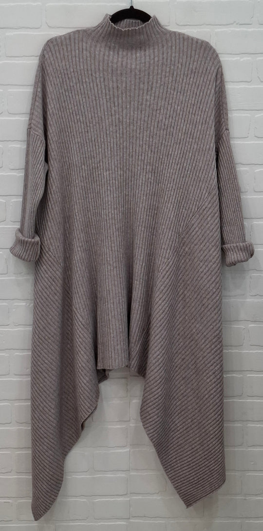 Long Assymetrical Sweater
