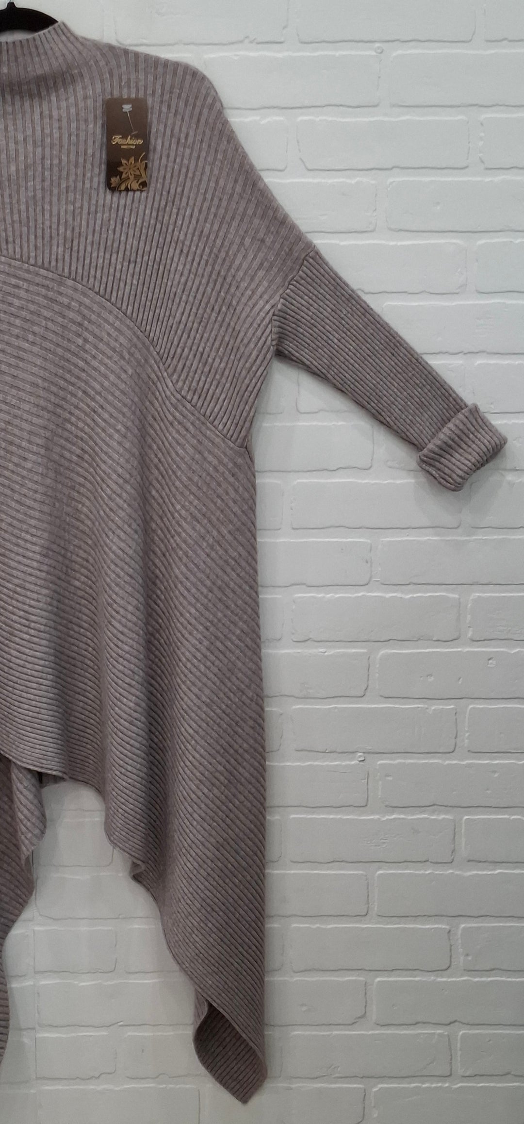 Long Assymetrical Sweater