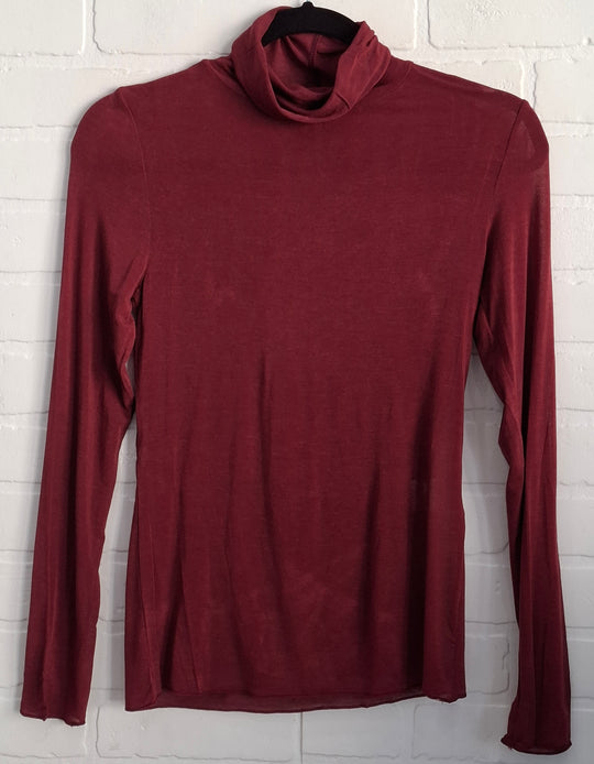 Cashmere Blend  Turtleneck Top