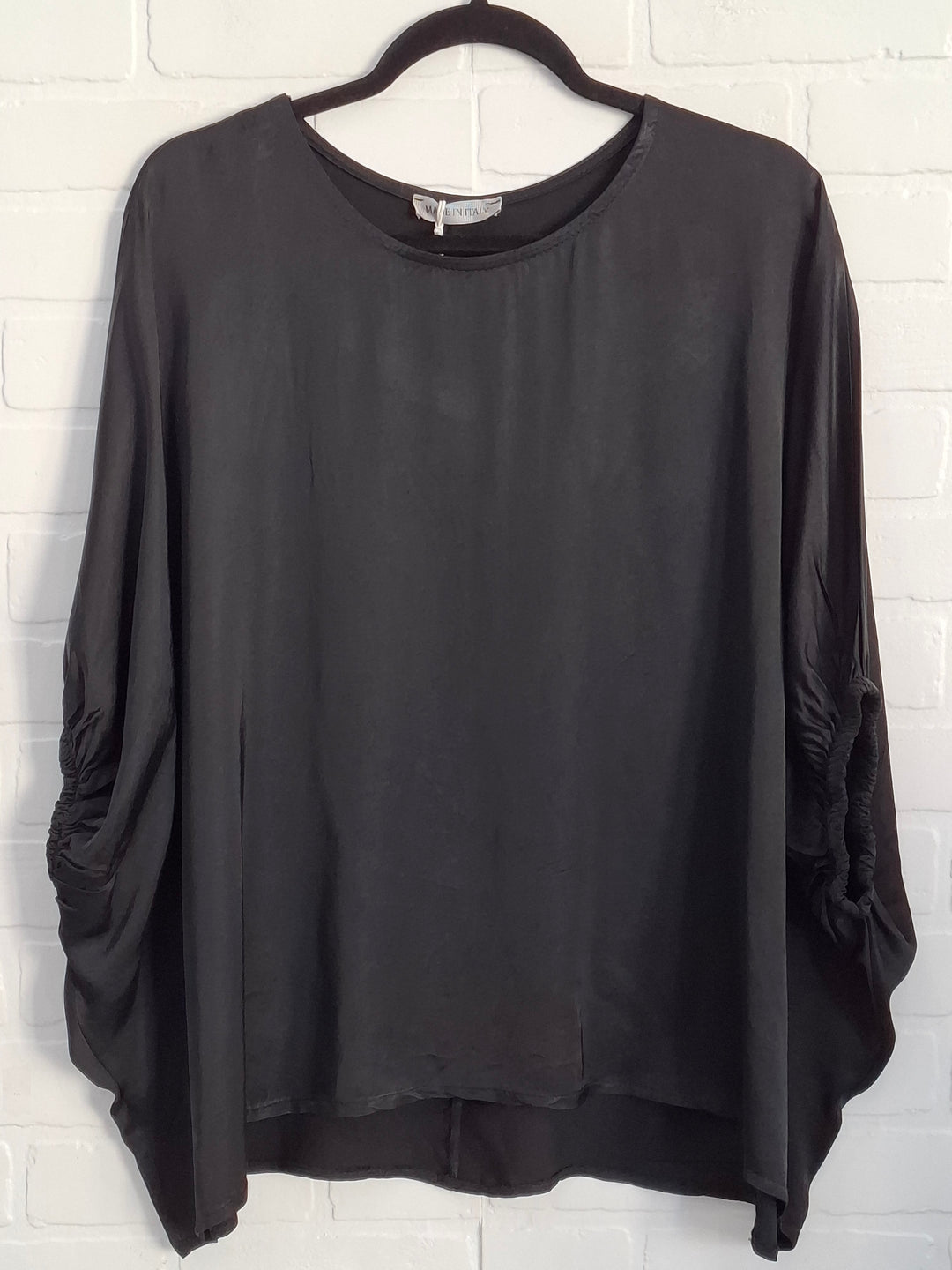 La Vie Satin oversized Top