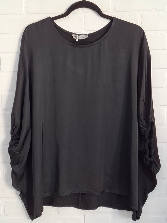 La Vie Satin oversized Top