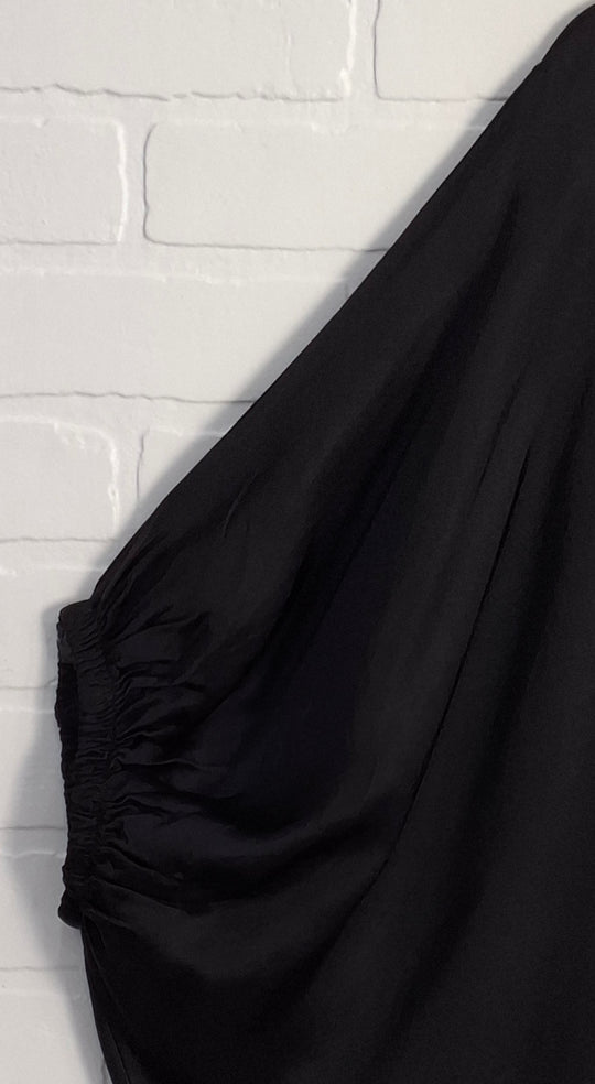 La Vie Satin oversized Top