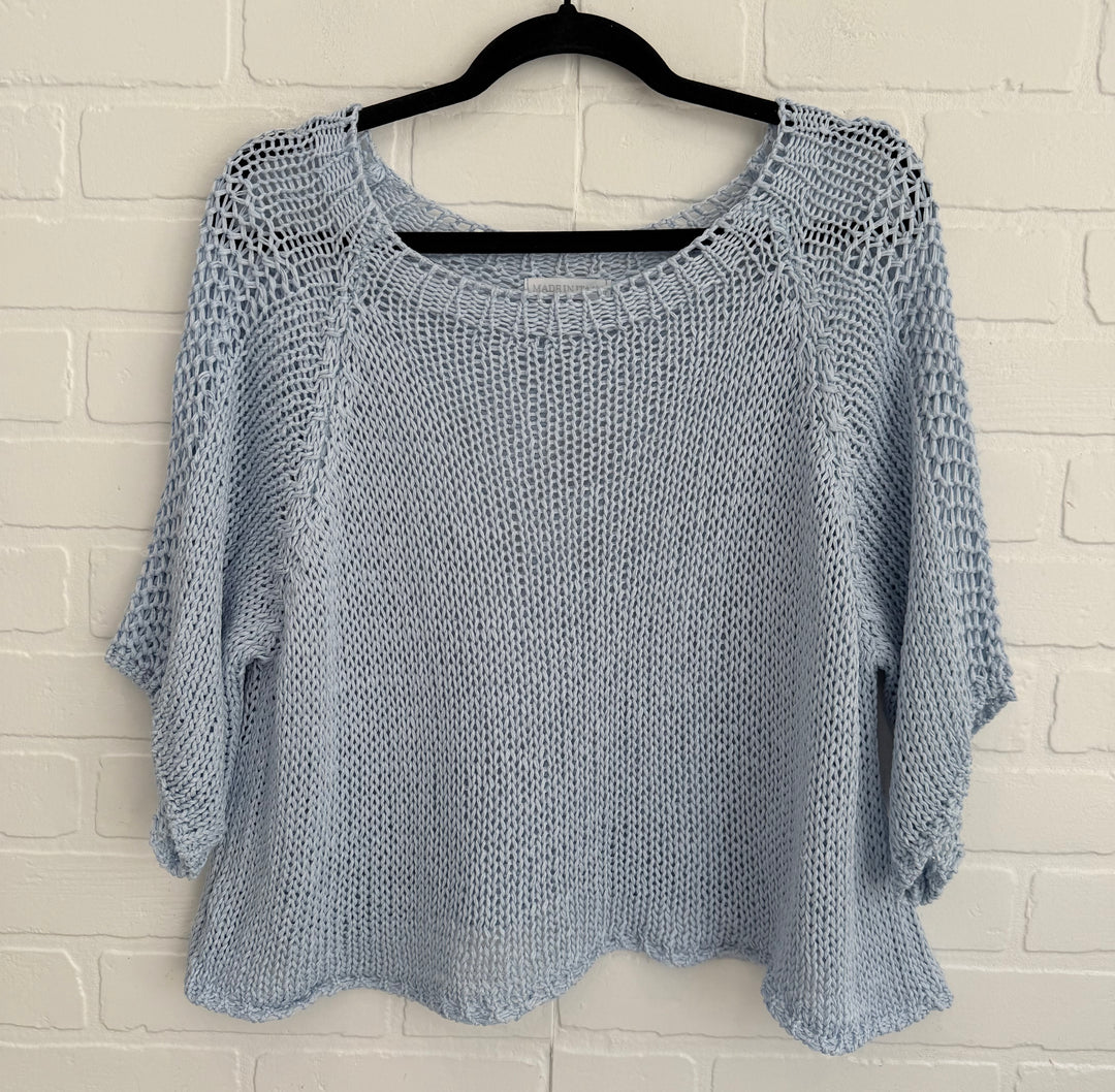 Toscana Air Knit Cotton Top