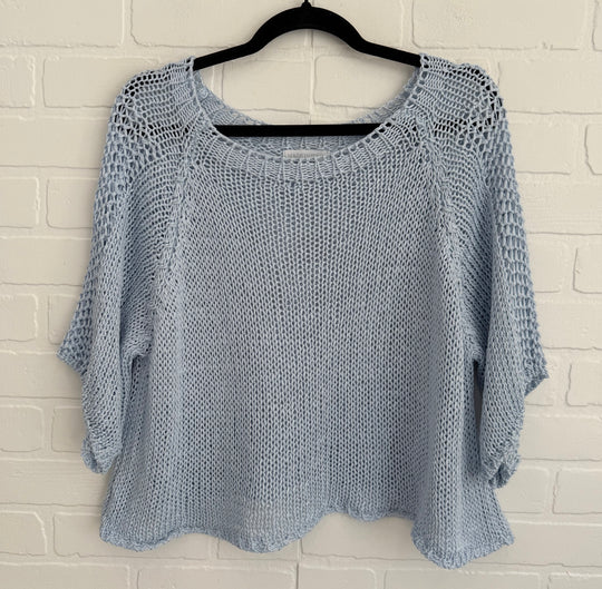 Toscana Air Knit Cotton Top