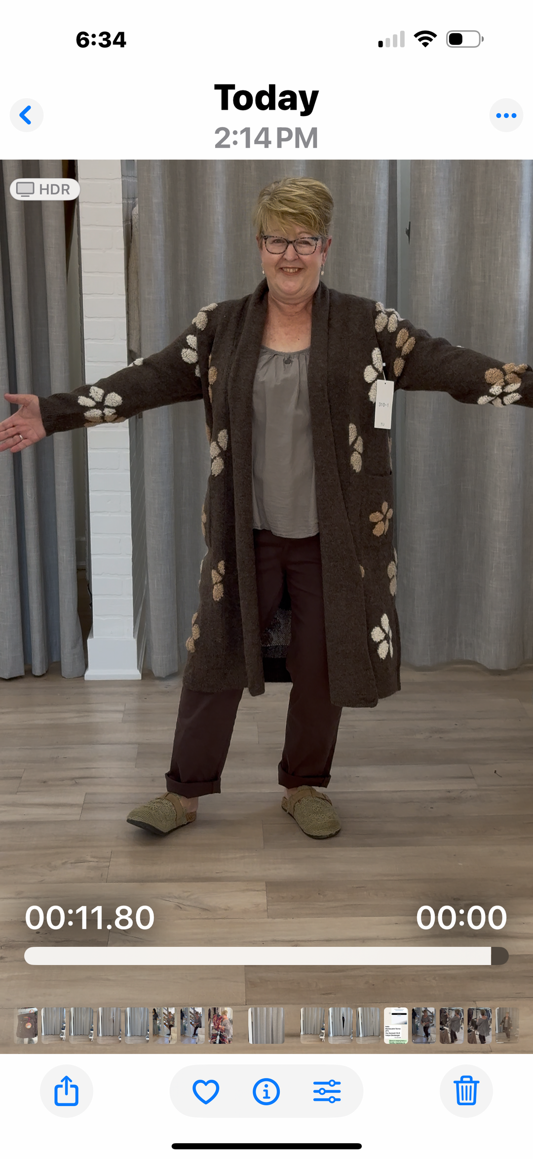 Fiori Cozy Knit Coatigan