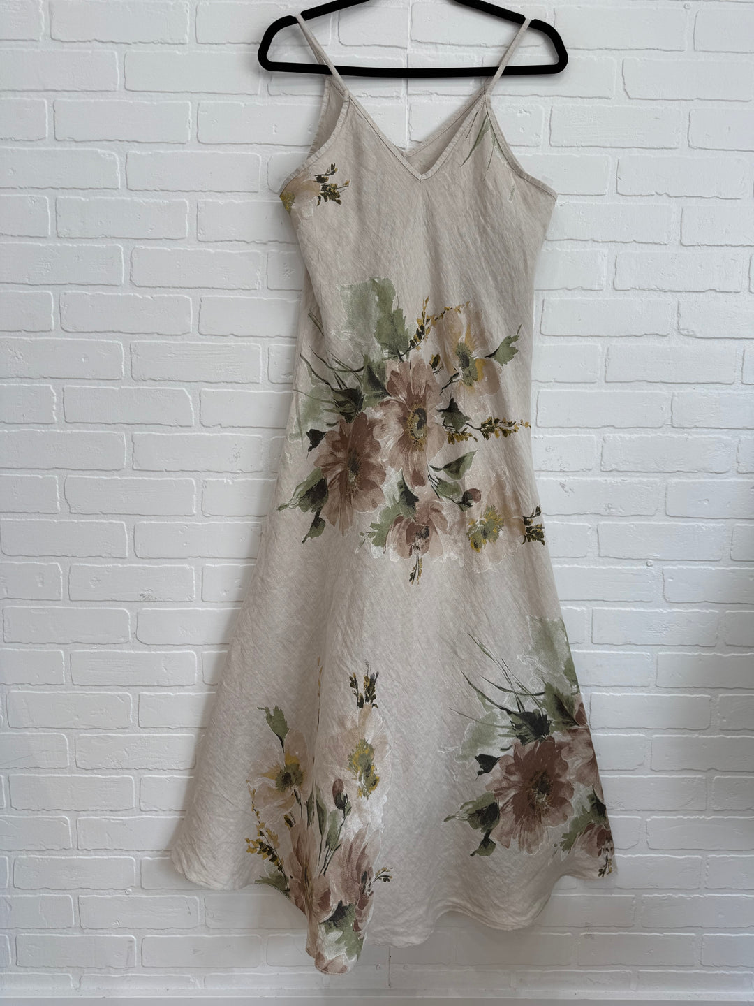 Wildflower Meadow Linen Dress