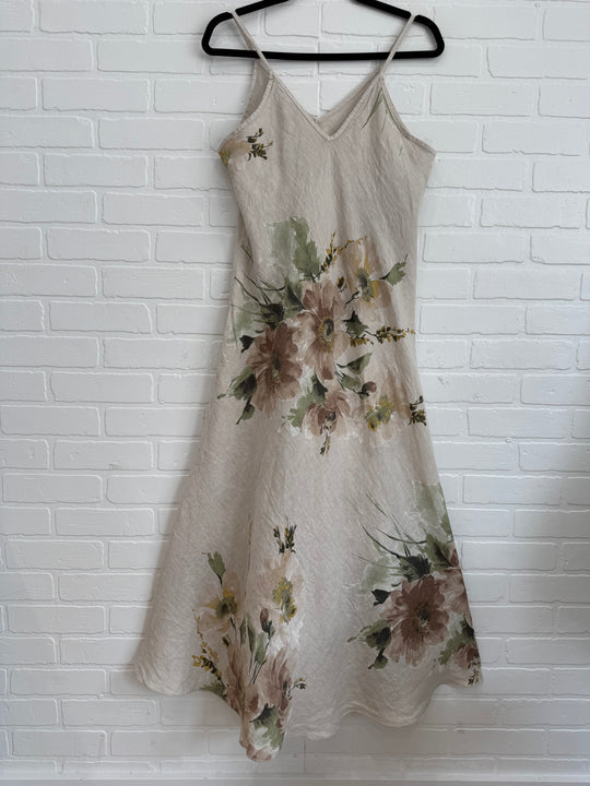 Wildflower Meadow Linen Dress