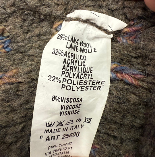 Aurora Artisan Mosaic Mock Neck Knit