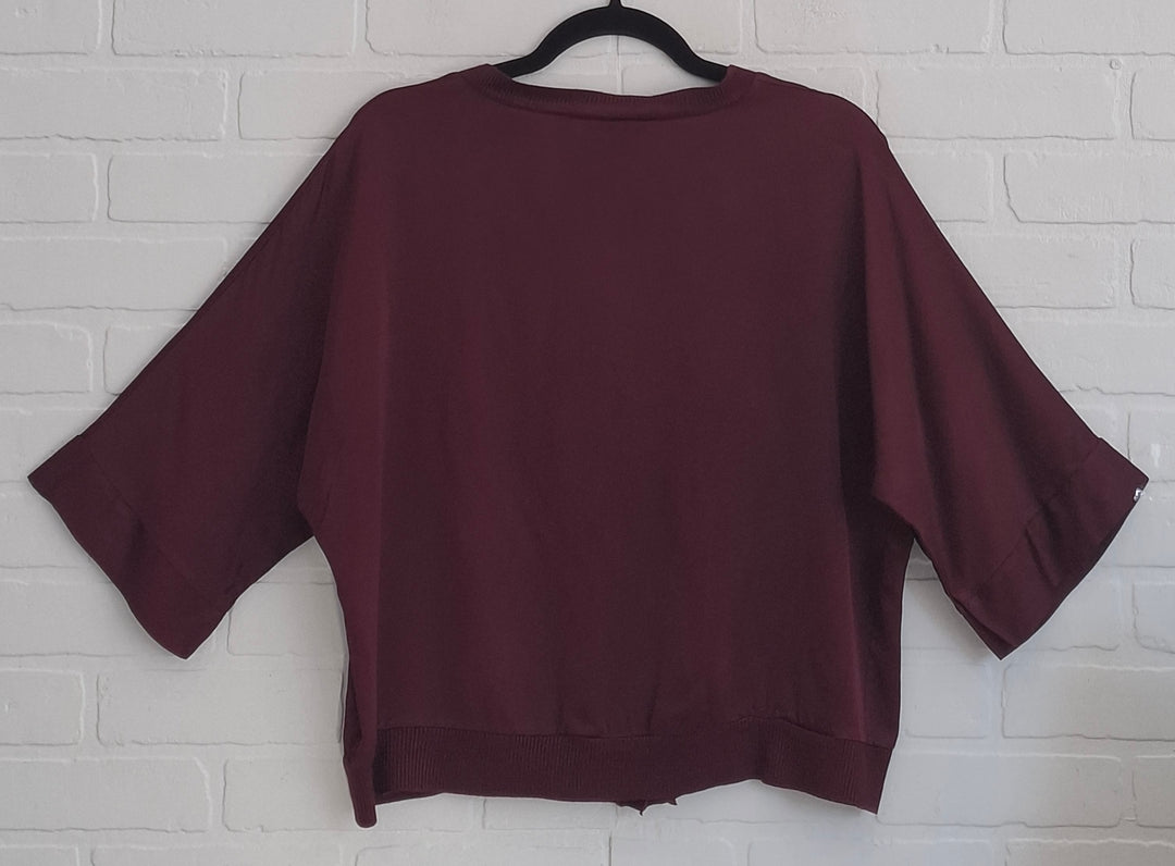 La Vie Satin Button up Top