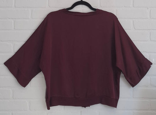 La Vie Satin Button up Top