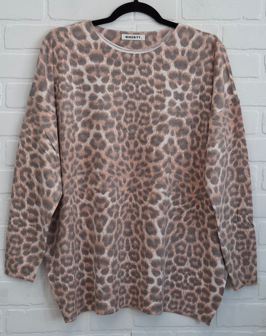 Honey Animal Print Sweater
