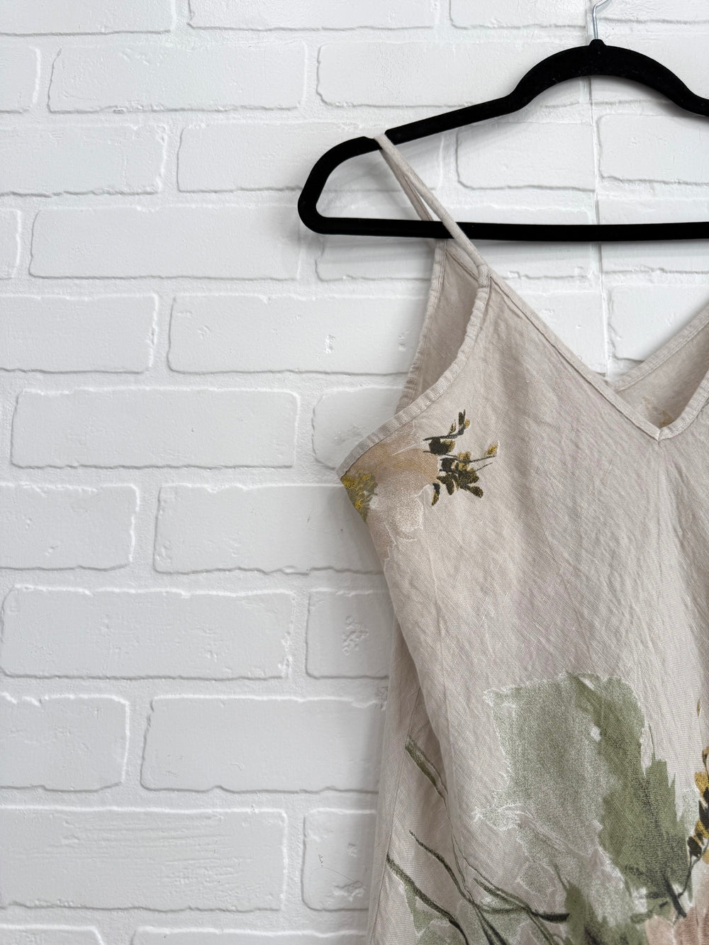 Wildflower Meadow Linen Dress
