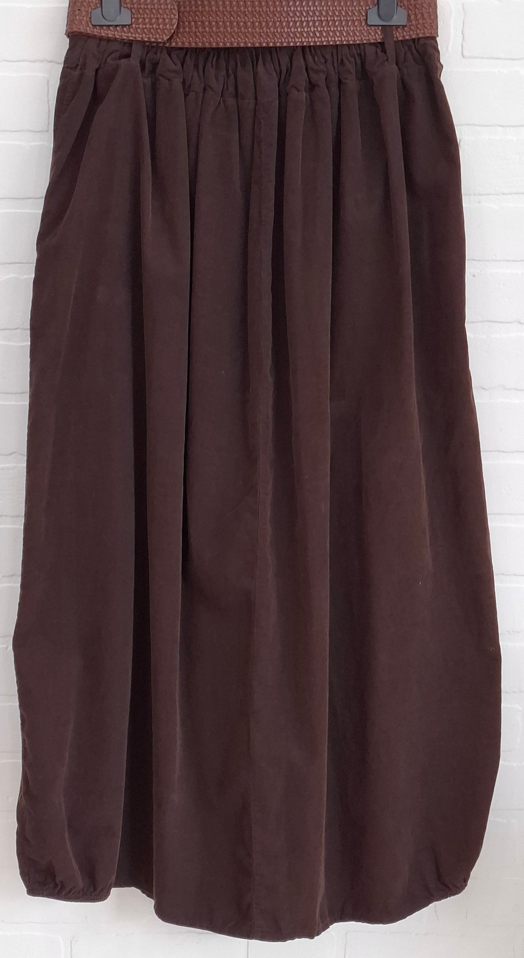 Rose Corduroy Skirt