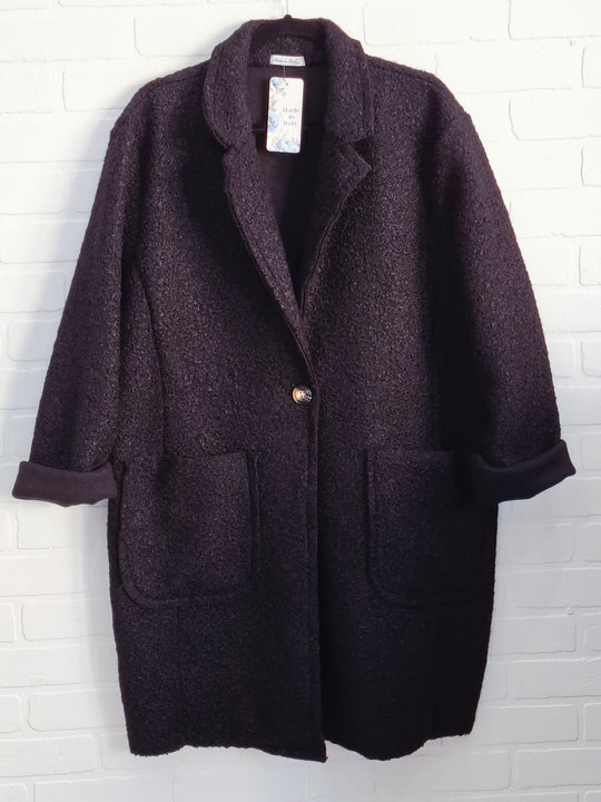 Roma Oversized Bouckle Coat