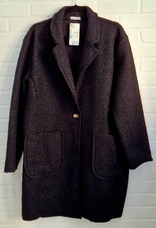 Roma Oversized Bouckle Coat