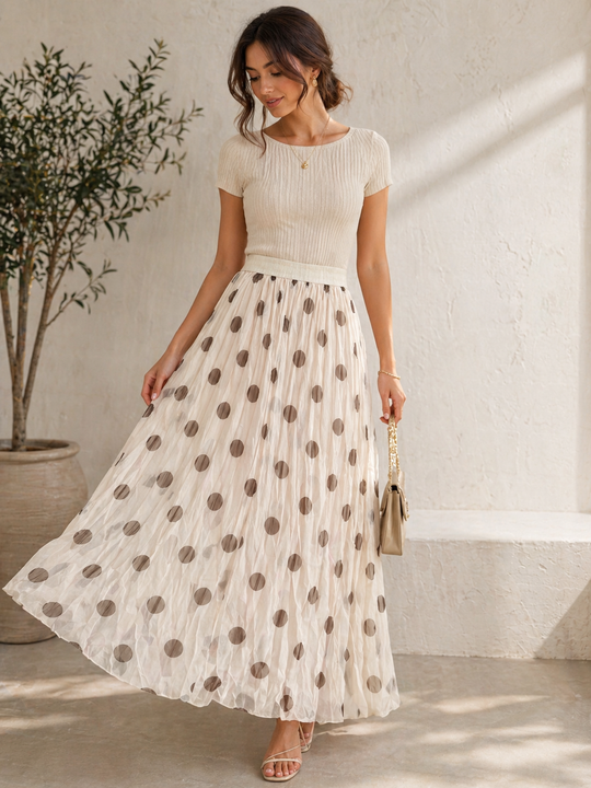 La Vita Dot Tulle Skirt