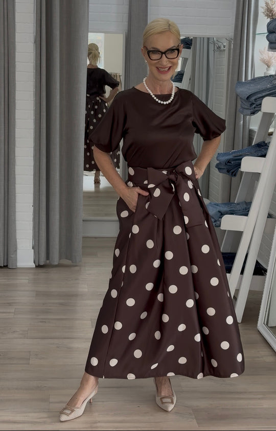 Polka Dot Skirt