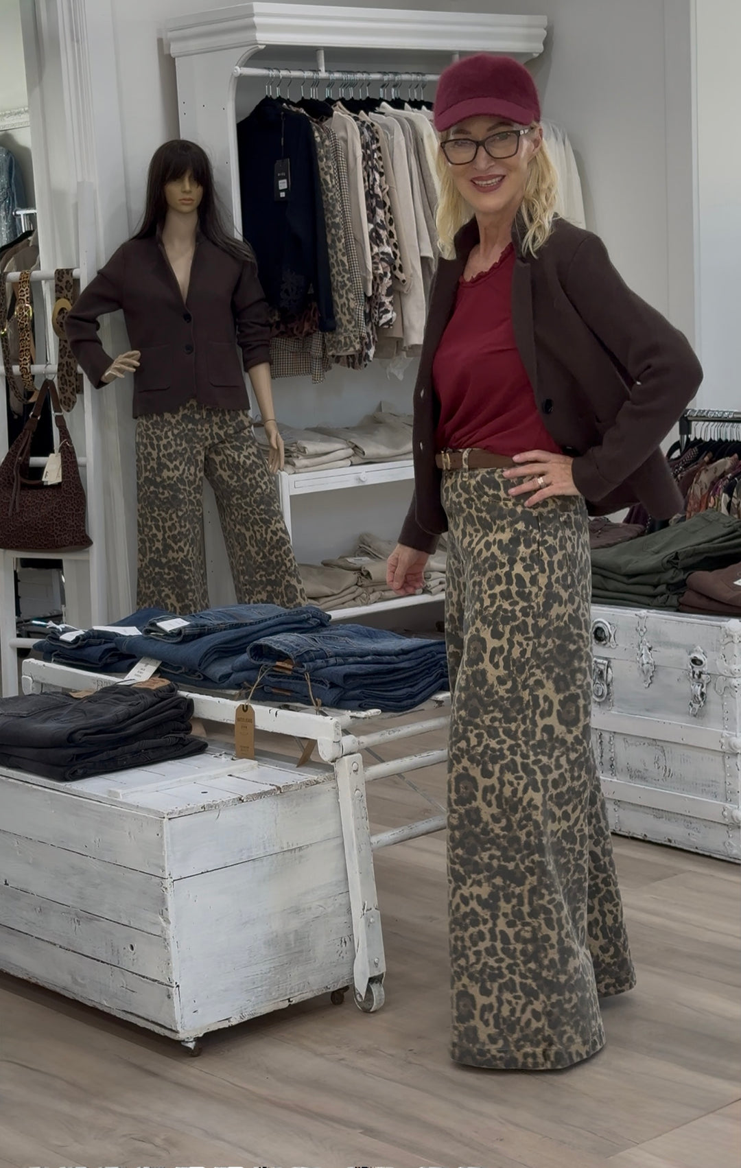 Wild Chic Wide-Leg Jeans