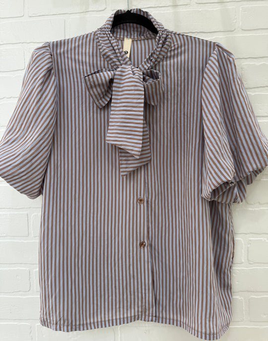 H&G Striped Blouse