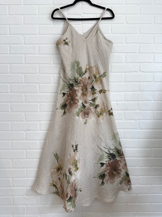 Wildflower Meadow Linen Dress