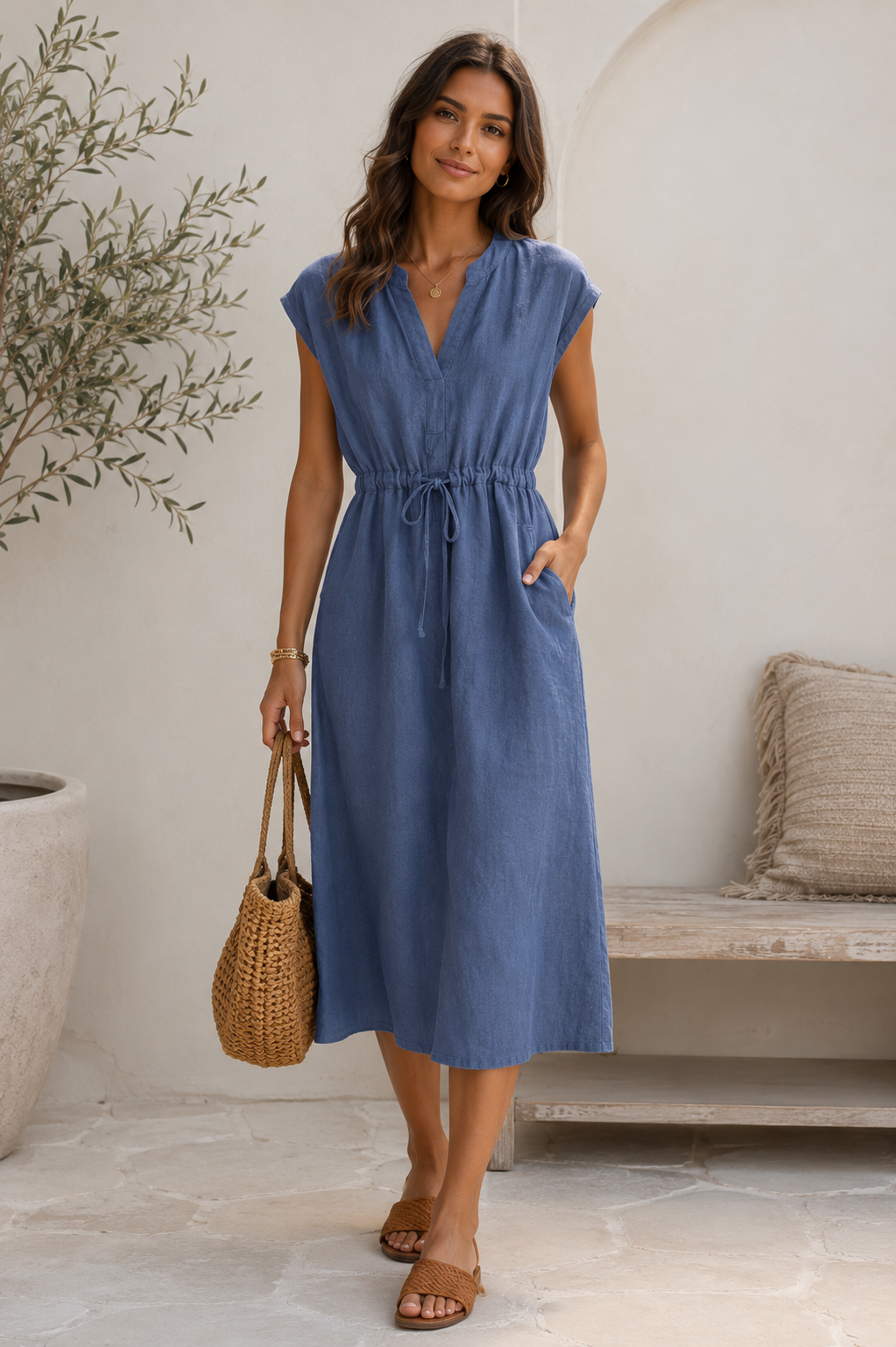 Sorento Linen Dress