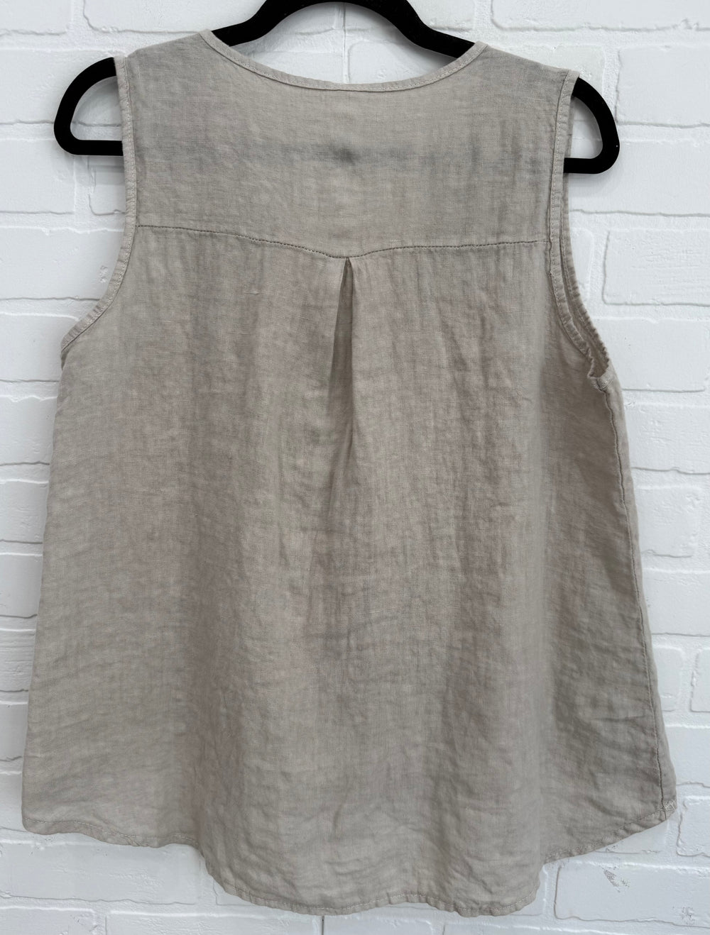 Marina Sleeveless Double Ruffle Top