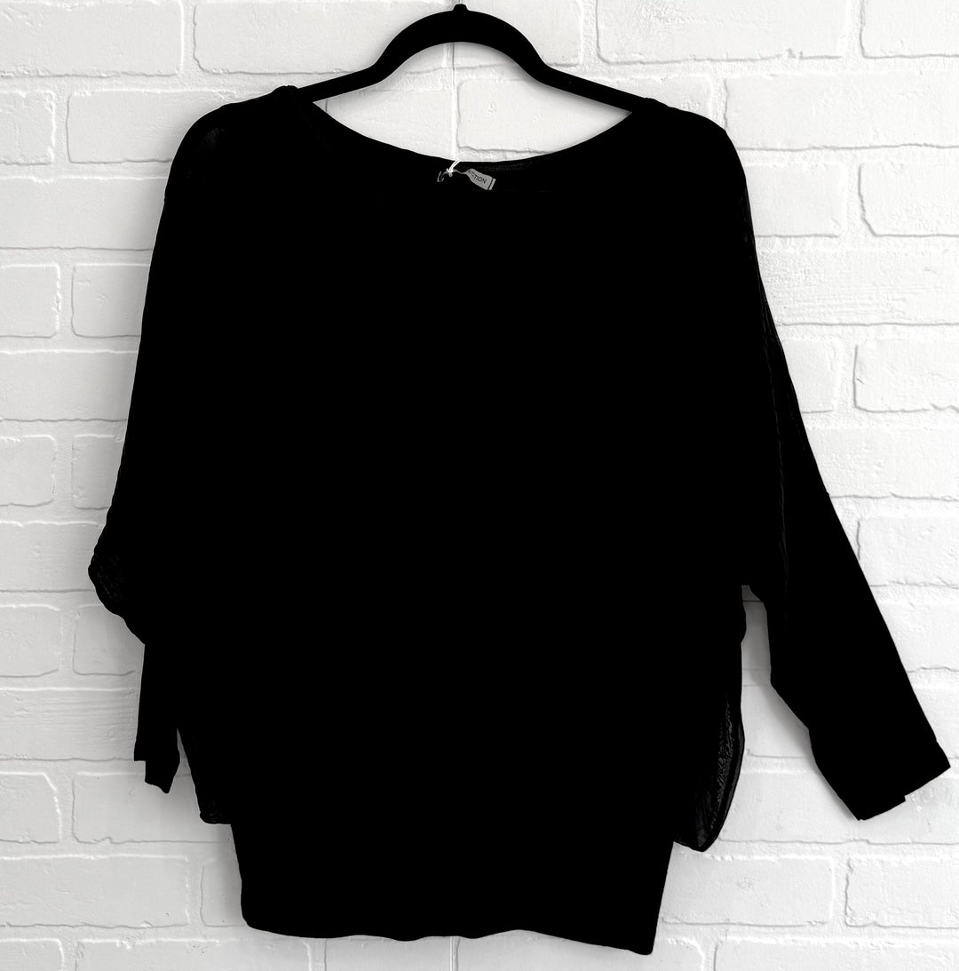 Silk Blend Lined Blouse