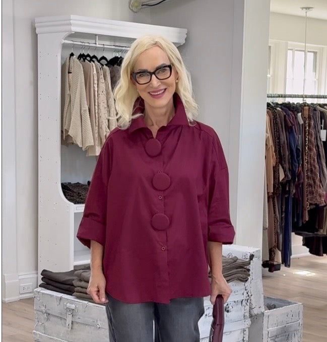 Alexis Statement Cotton Shirt