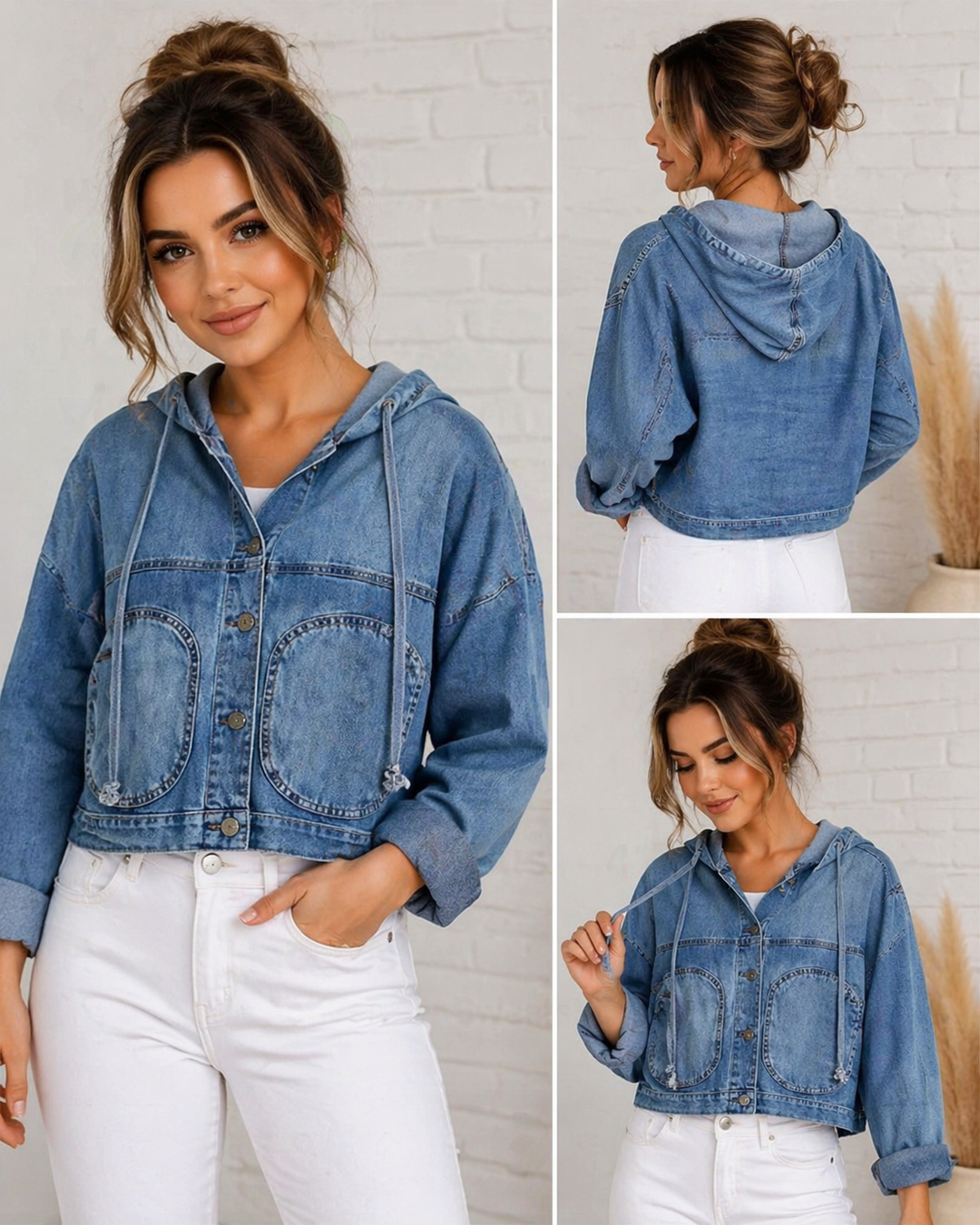 Zosia Denim Hoodie