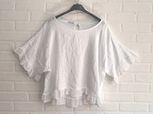 Load image into Gallery viewer, H trend Drape sleeve linen blouse

