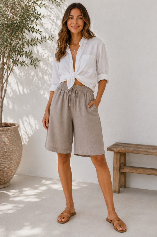 Linen Shorts