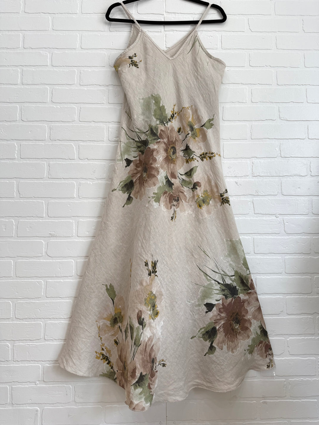 Wildflower Meadow Linen Dress