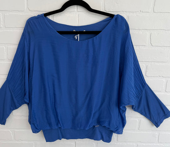 Silk Blend Lined Blouse