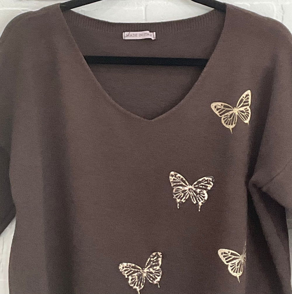 Butterfly bliss sweater