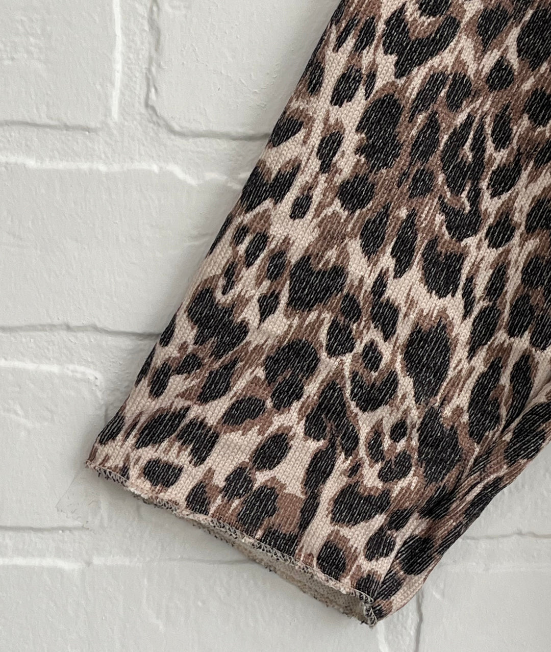 Serena Leopard print top