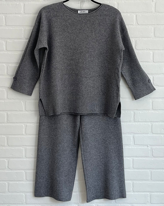 Melody crew neck knit set