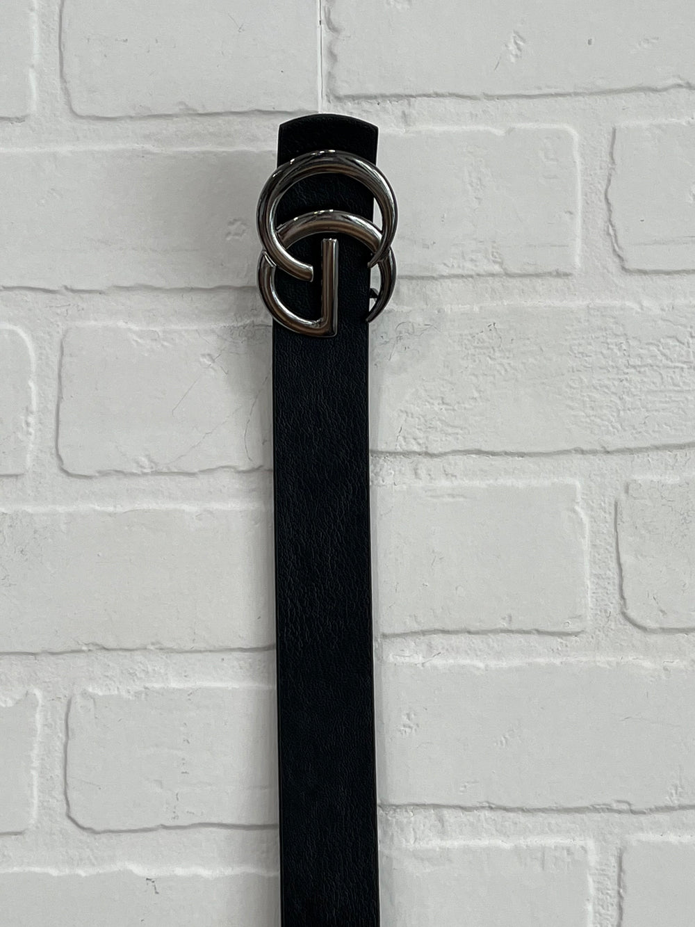 G Belt Black Vegan Leather