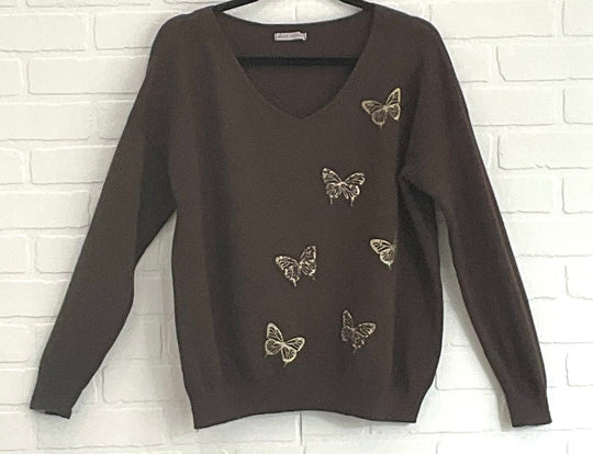 Butterfly bliss sweater