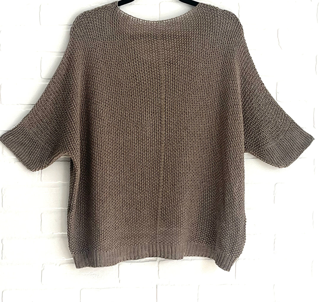 Winnie short sleeve sweater