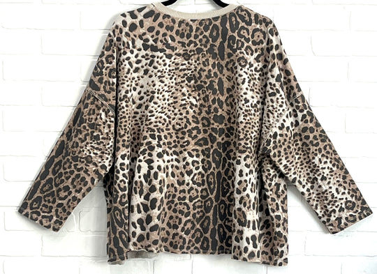 Animal print sweatshirt by Mùjea